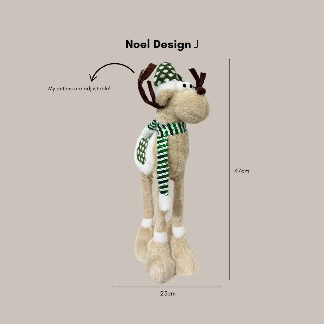 Noel Christmas Plush Design J-Speckled Space