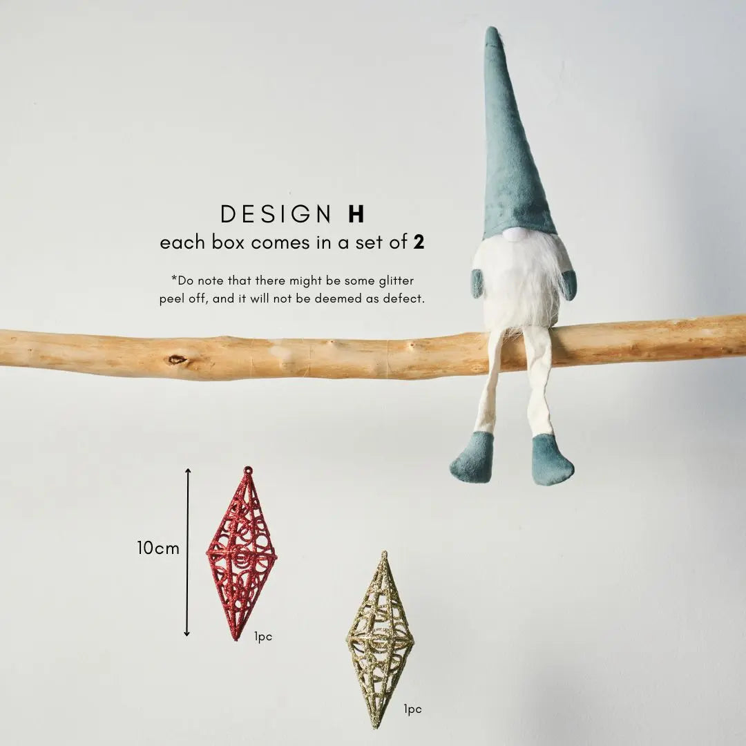 Decorative Christmas Hanging Decoration H-Speckled Space