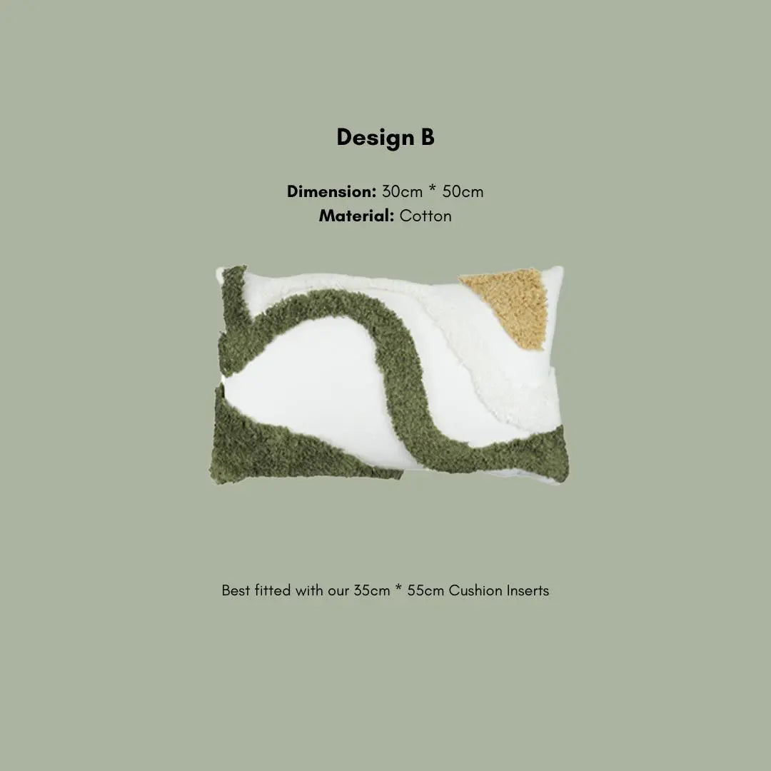 Earl Tufted Decor Cushion Cover-Speckled Space