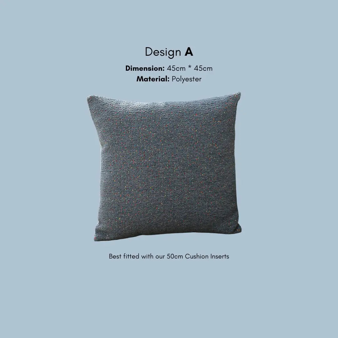 Fencia Cushion Cover-Speckled Space