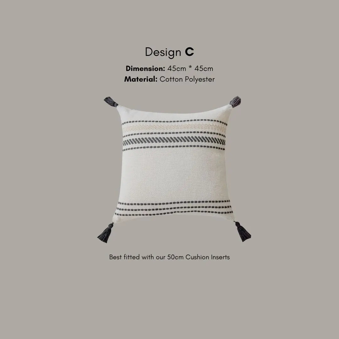 Matrix Tufted Cushion Cover-Speckled Space