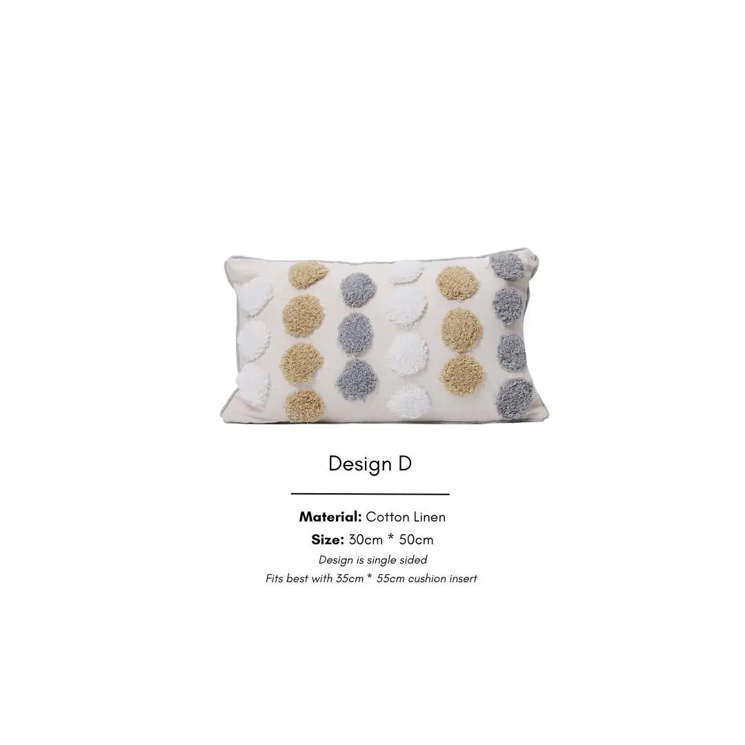Sally Tufted Cushion Cover-Speckled Space