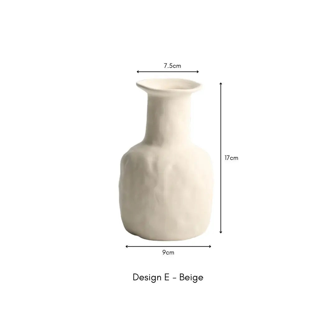 Rvan Ceramic Vase-Speckled Space