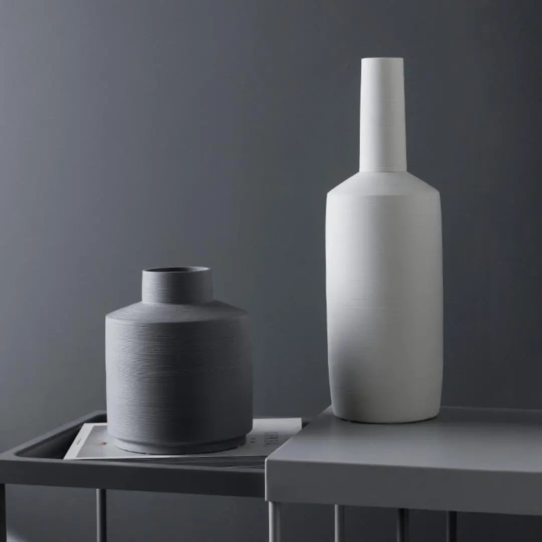 Shytn Ceramic Decorative Vase-Speckled Space