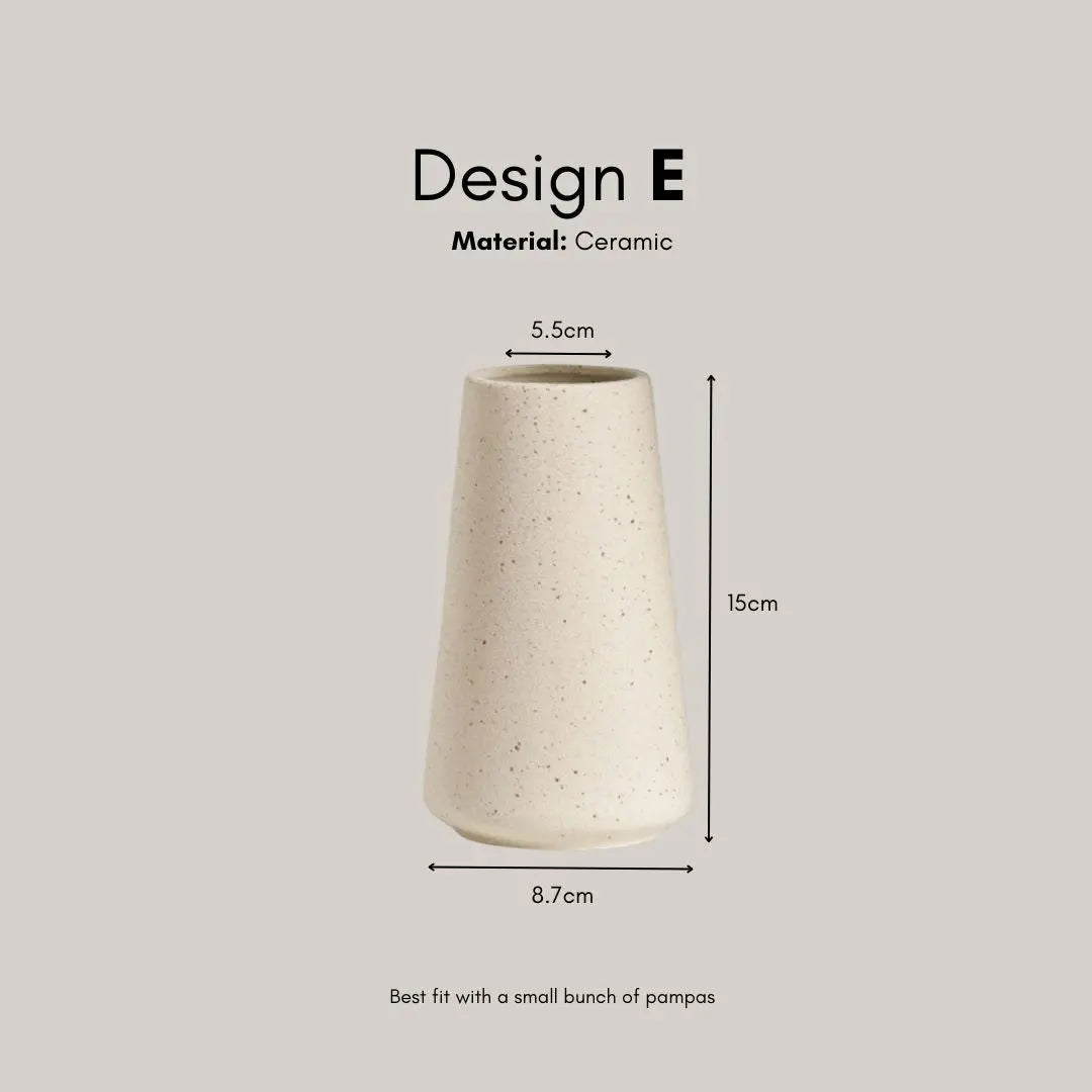 Yundalo Ceramic Decorative Vase-Speckled Space
