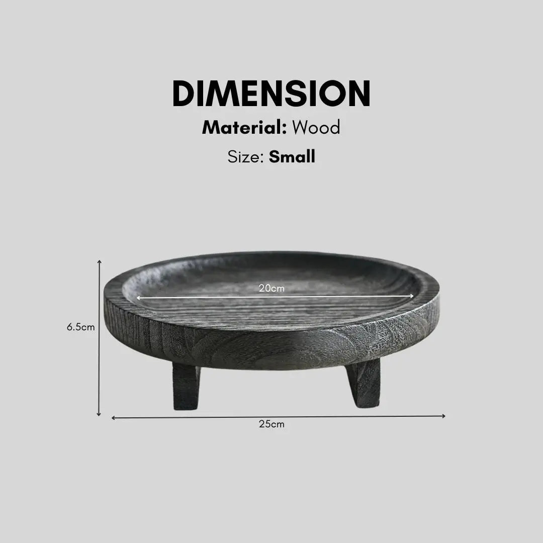 Hion Decorative Wooden Tray-Speckled Space