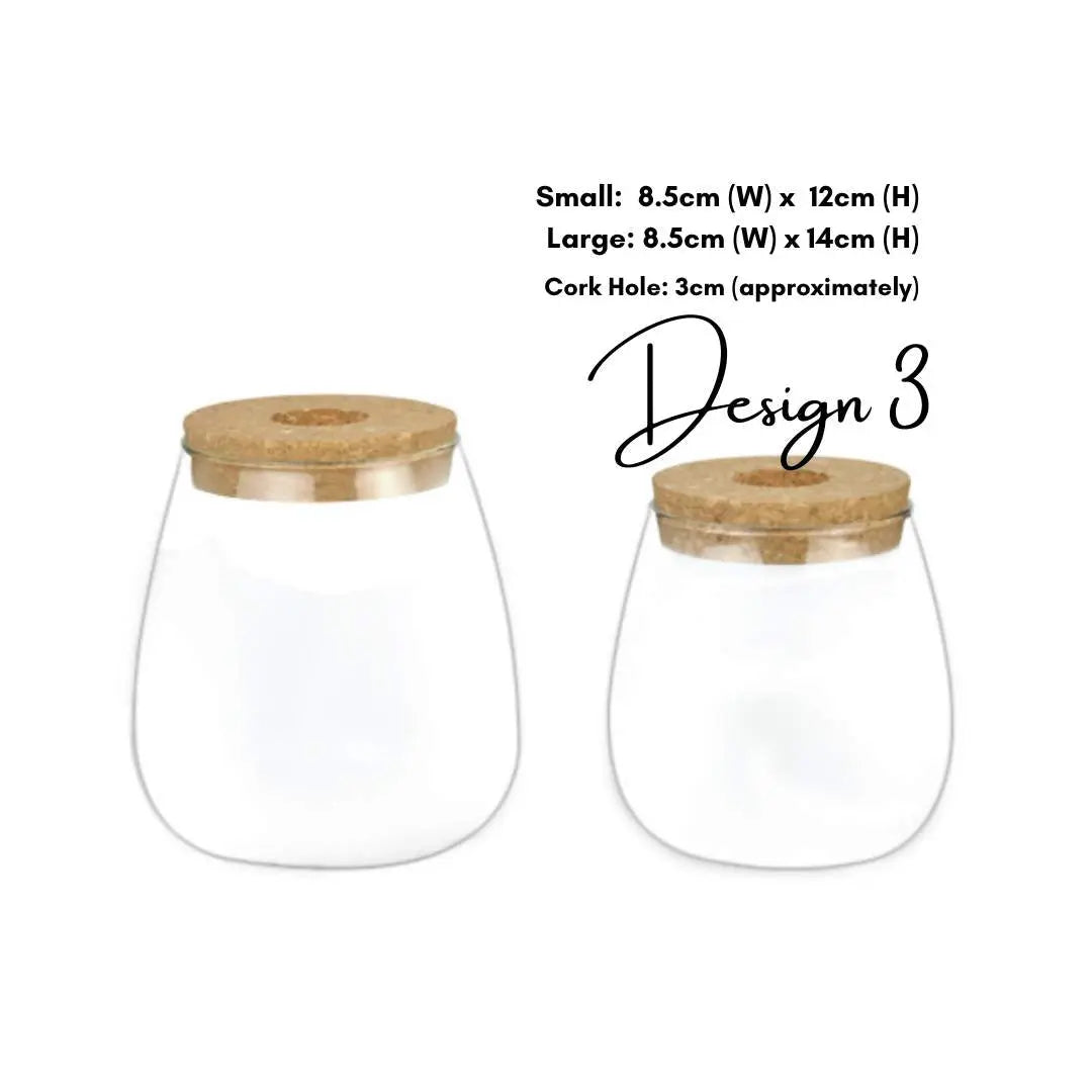 Plant Propagating Glass Jar-Speckled Space