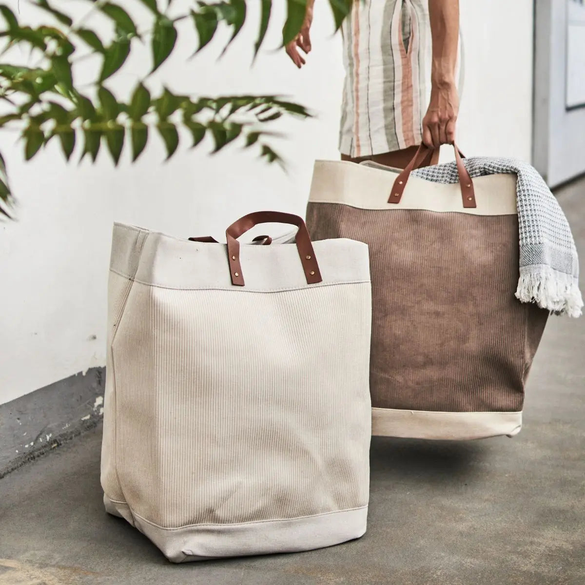 Syler Laundry Storage Bag-Speckled Space
