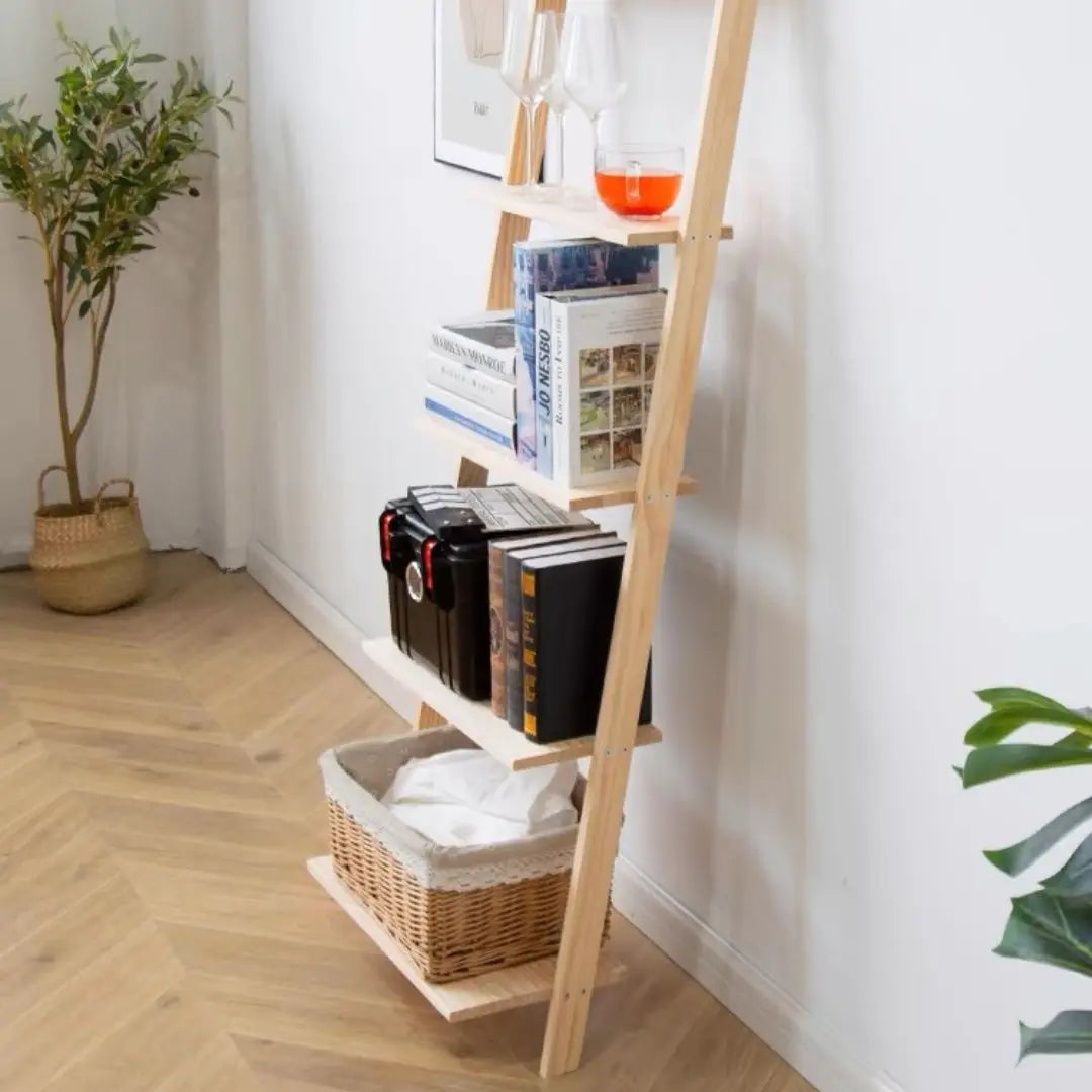 Denille Wooden Decorative Rack-Speckled Space