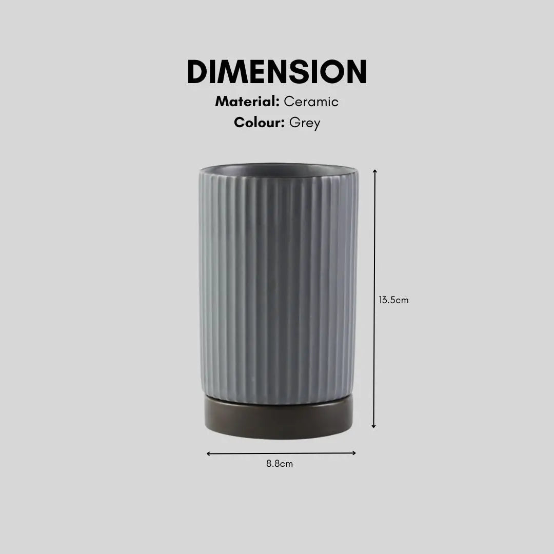 Reui Ceramic Cultery Holder-Speckled Space