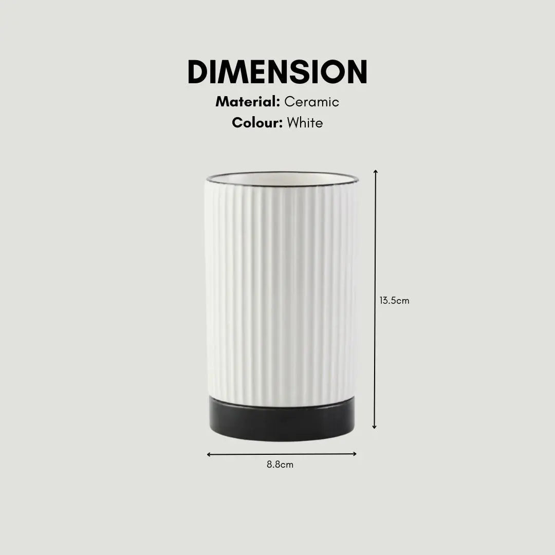 Reui Ceramic Cultery Holder-Speckled Space