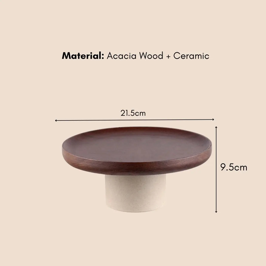 Dily Dessert Holder Stand-Speckled Space