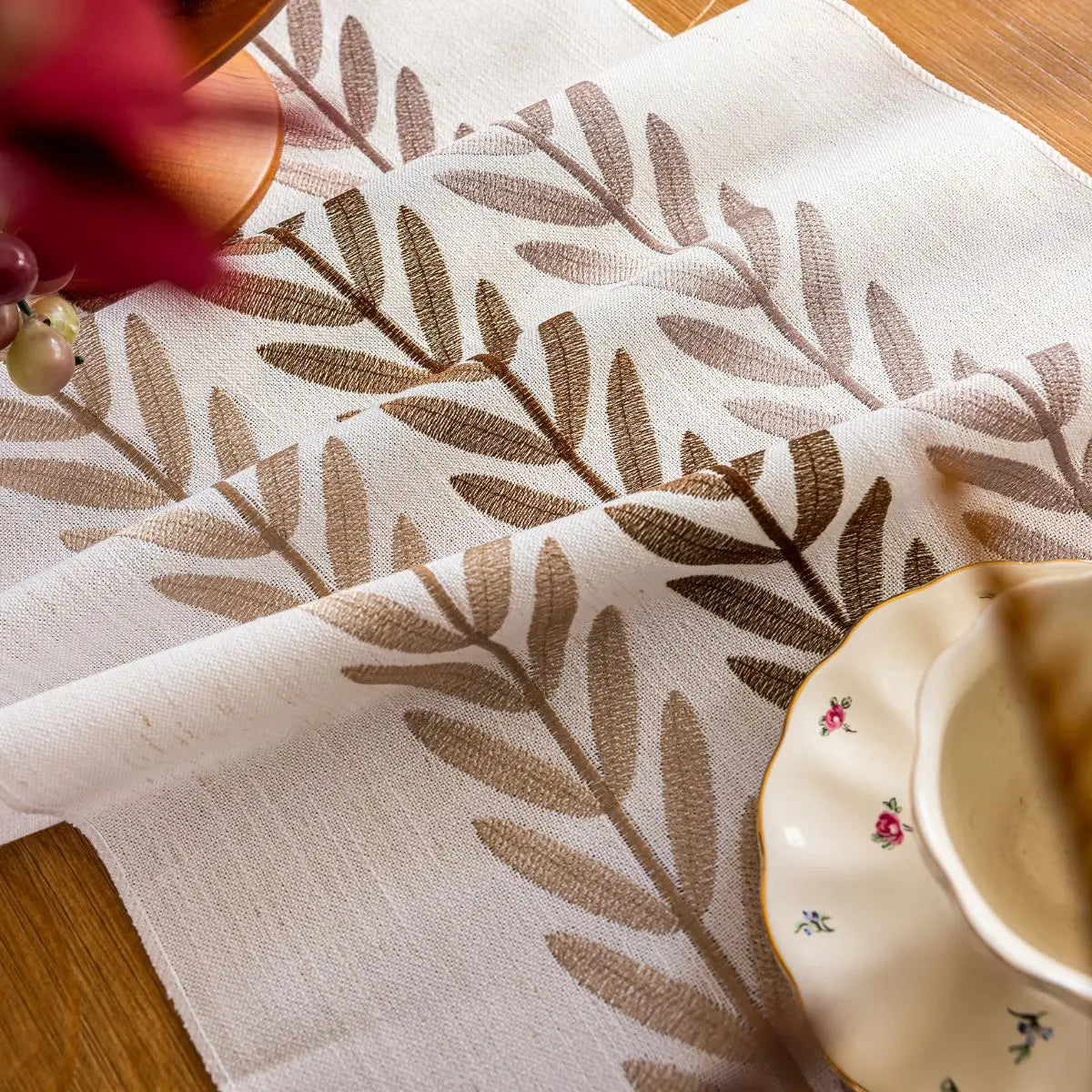 Cinder Brown Table Runner My Store