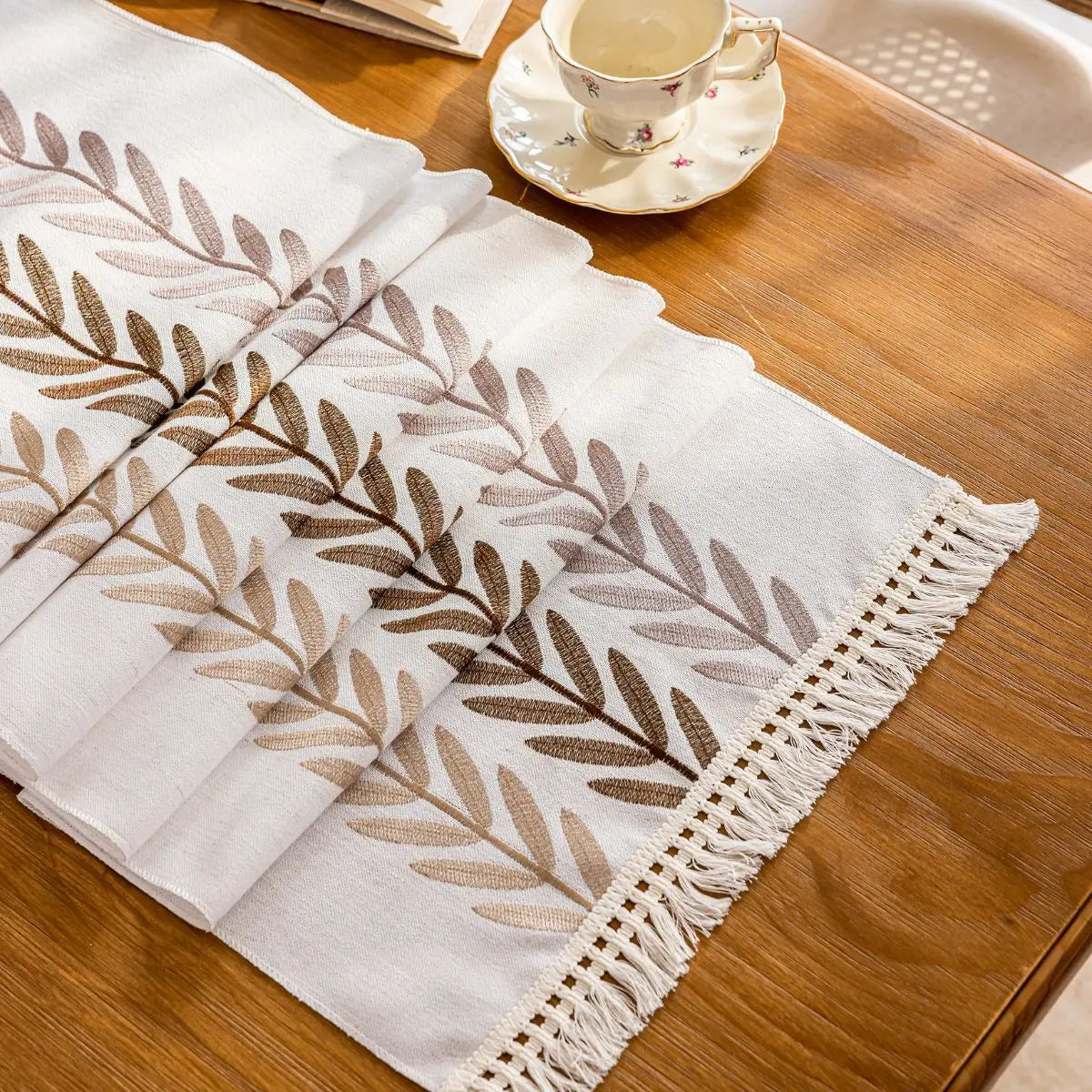 Cinder Brown Table Runner My Store