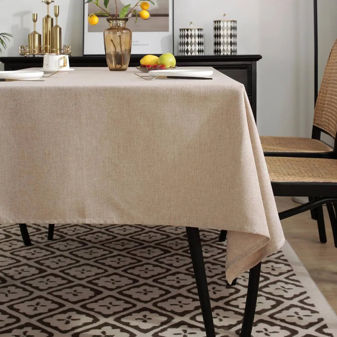 Tayte Water Resistant Table Cloth-Speckled Space