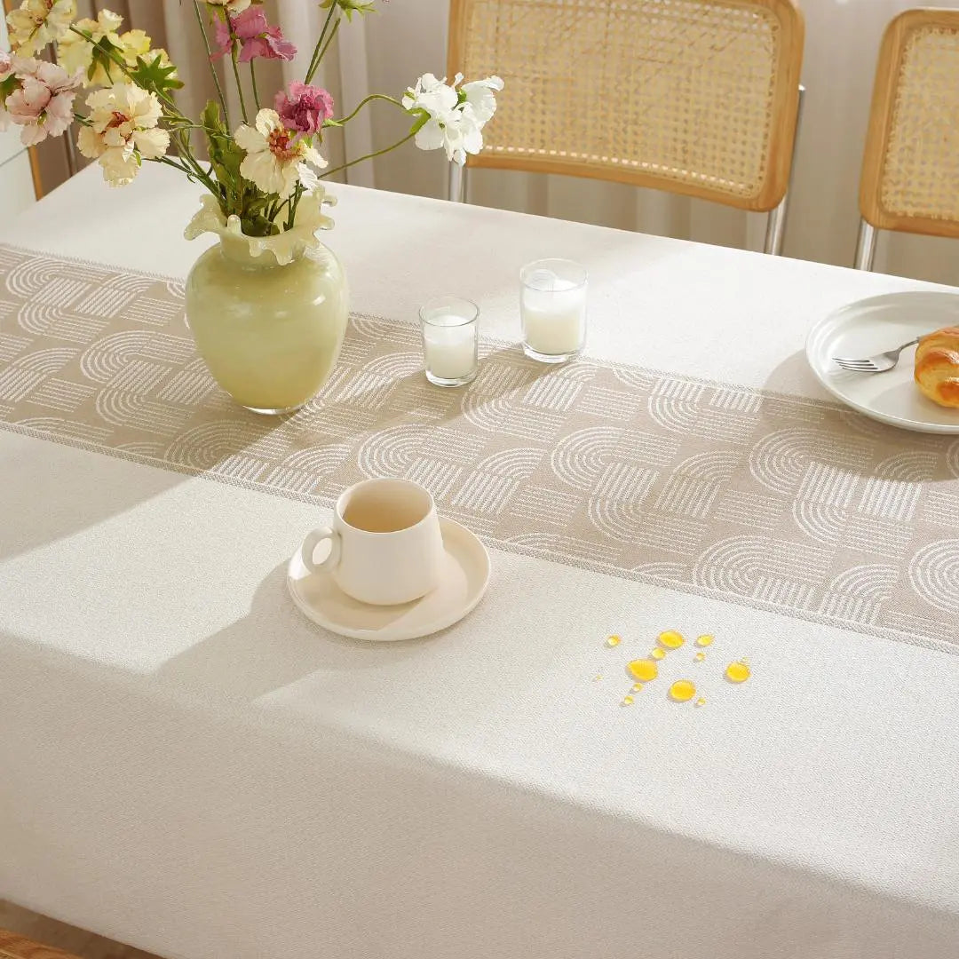 Taven Water Resistant Table Cloth-Speckled Space