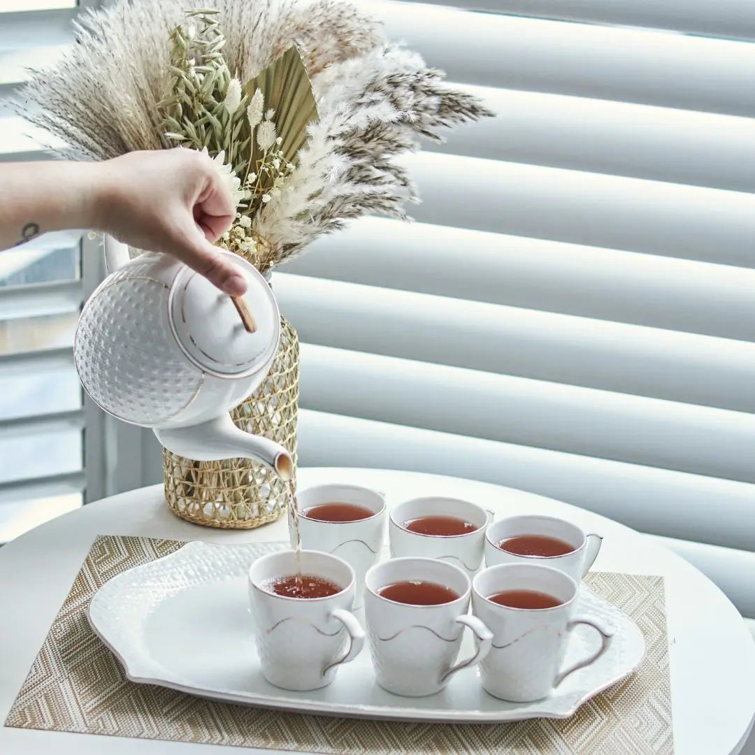 Berlino Teapot Set-Speckled Space