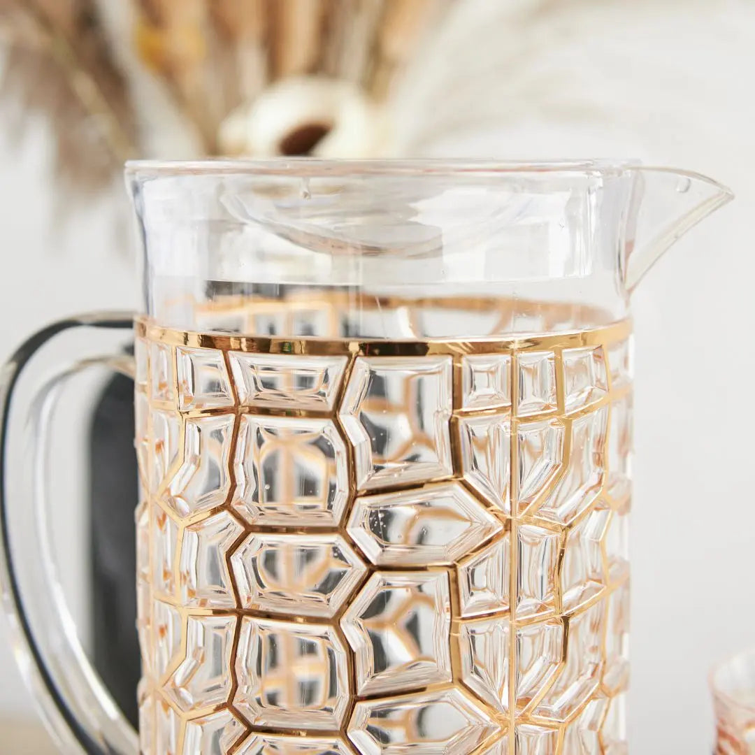 Aurelia Acrylic Jug Set-Speckled Space