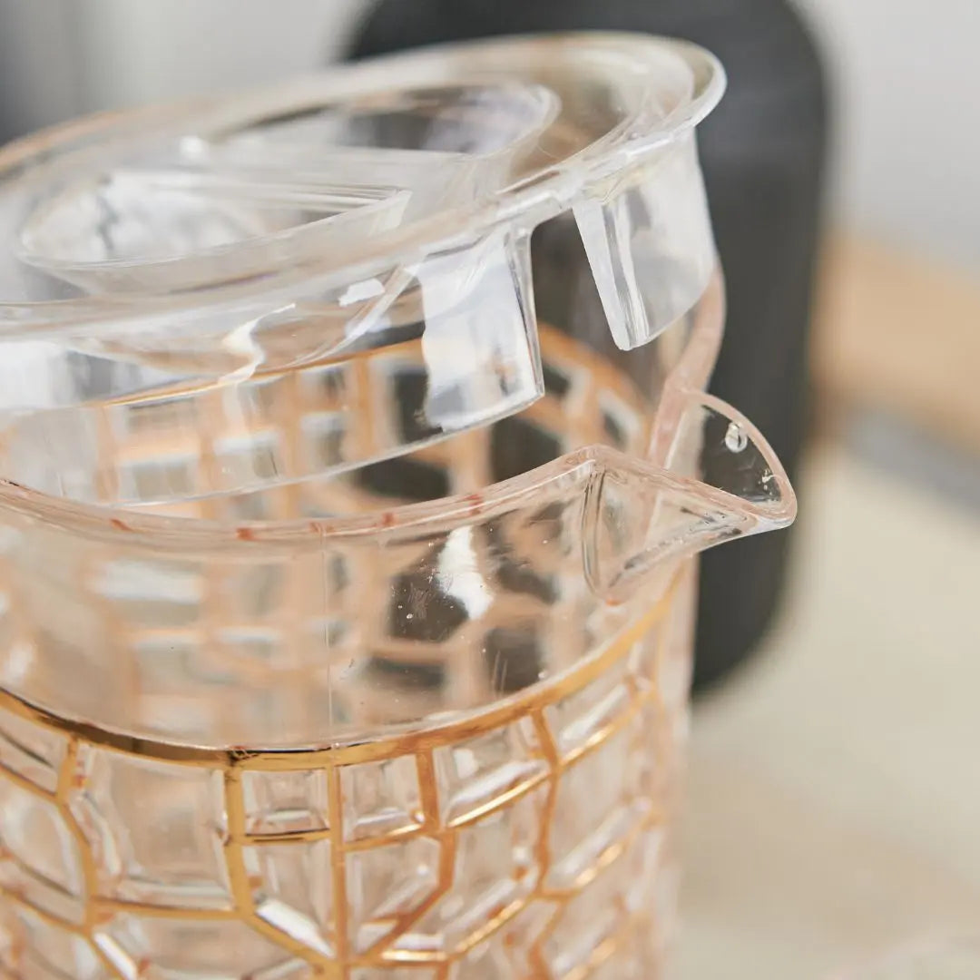 Aurelia Acrylic Jug Set-Speckled Space