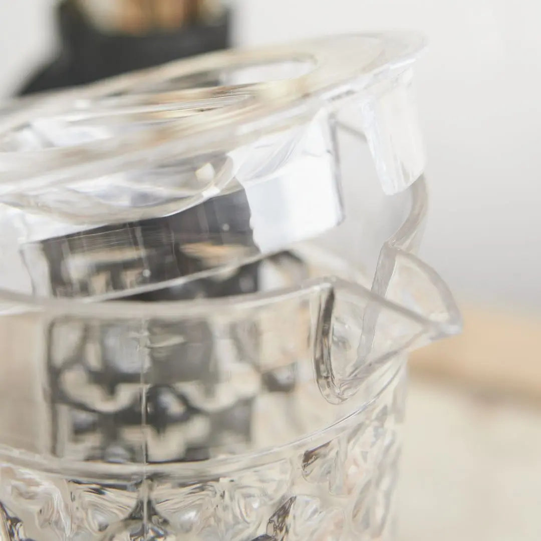 Ellie Acrylic Jug Set-Speckled Space
