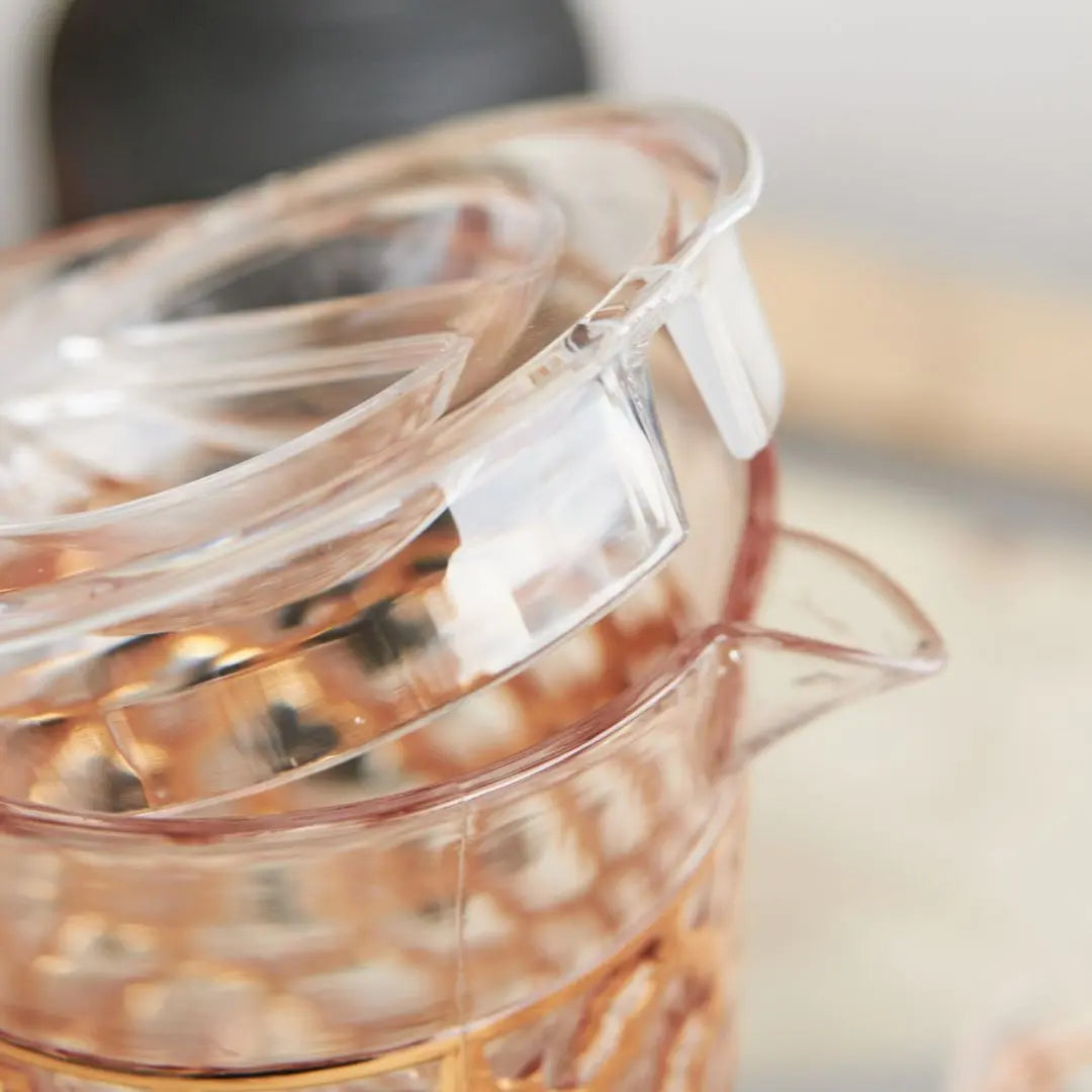 Keeya Acrylic Jug Set-Speckled Space