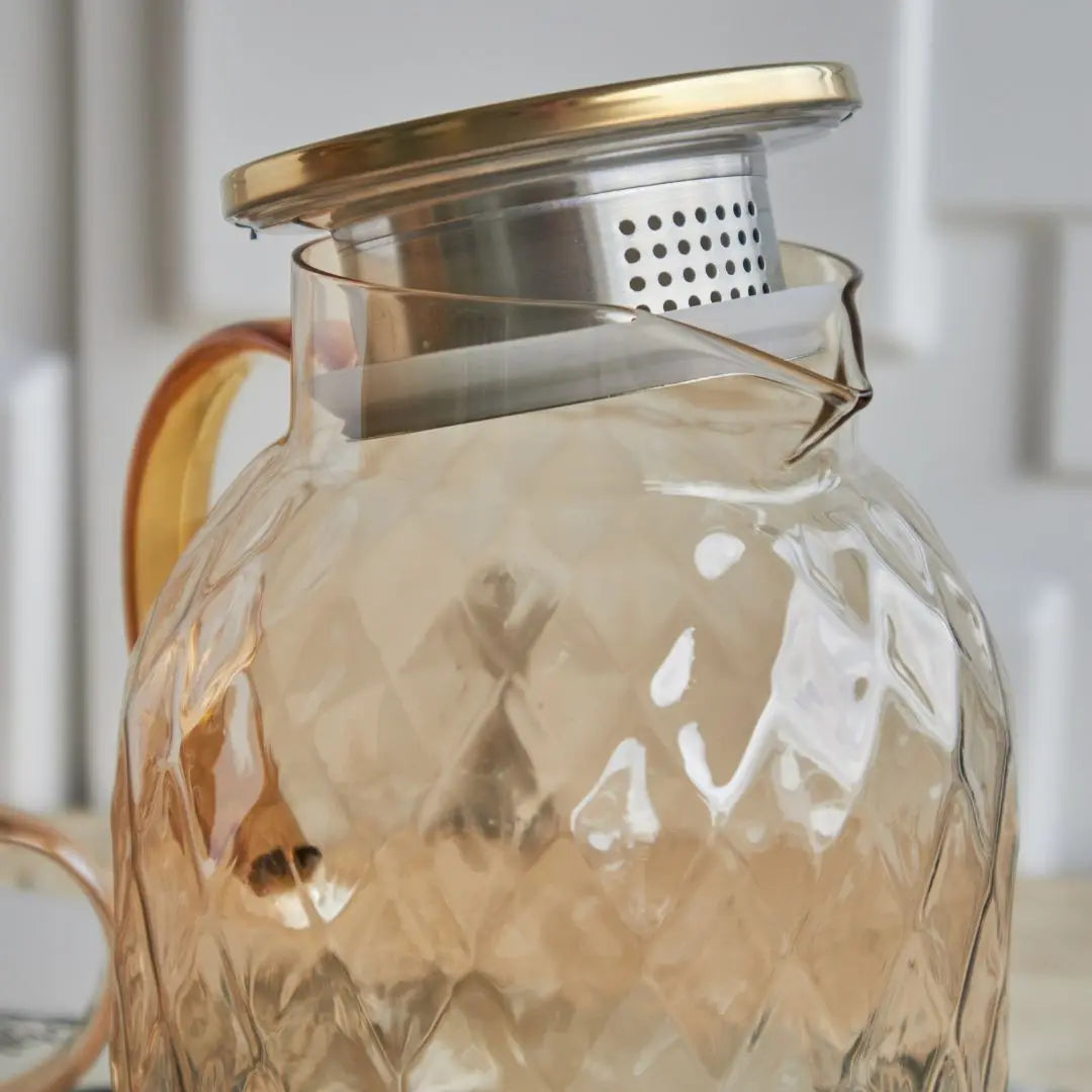 Melissa Borosilicate Glass Jug Set-Speckled Space