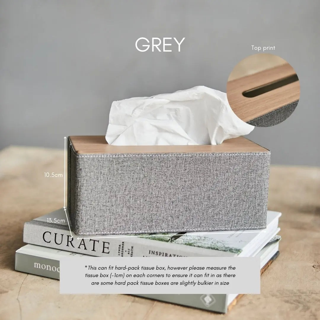 Itzel Tissue Box Holder-Speckled Space