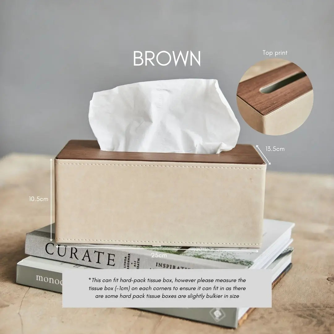 Itzel Tissue Box Holder-Speckled Space