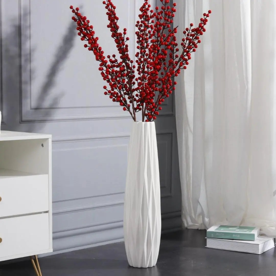 Talyor Ceramic Tall Flower Vase-Speckled Space