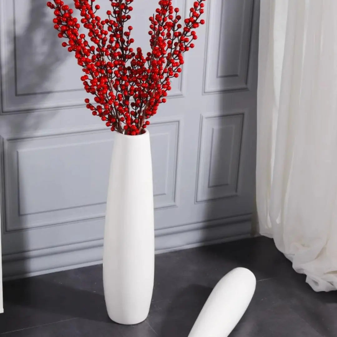 Talyor Ceramic Tall Flower Vase-Speckled Space