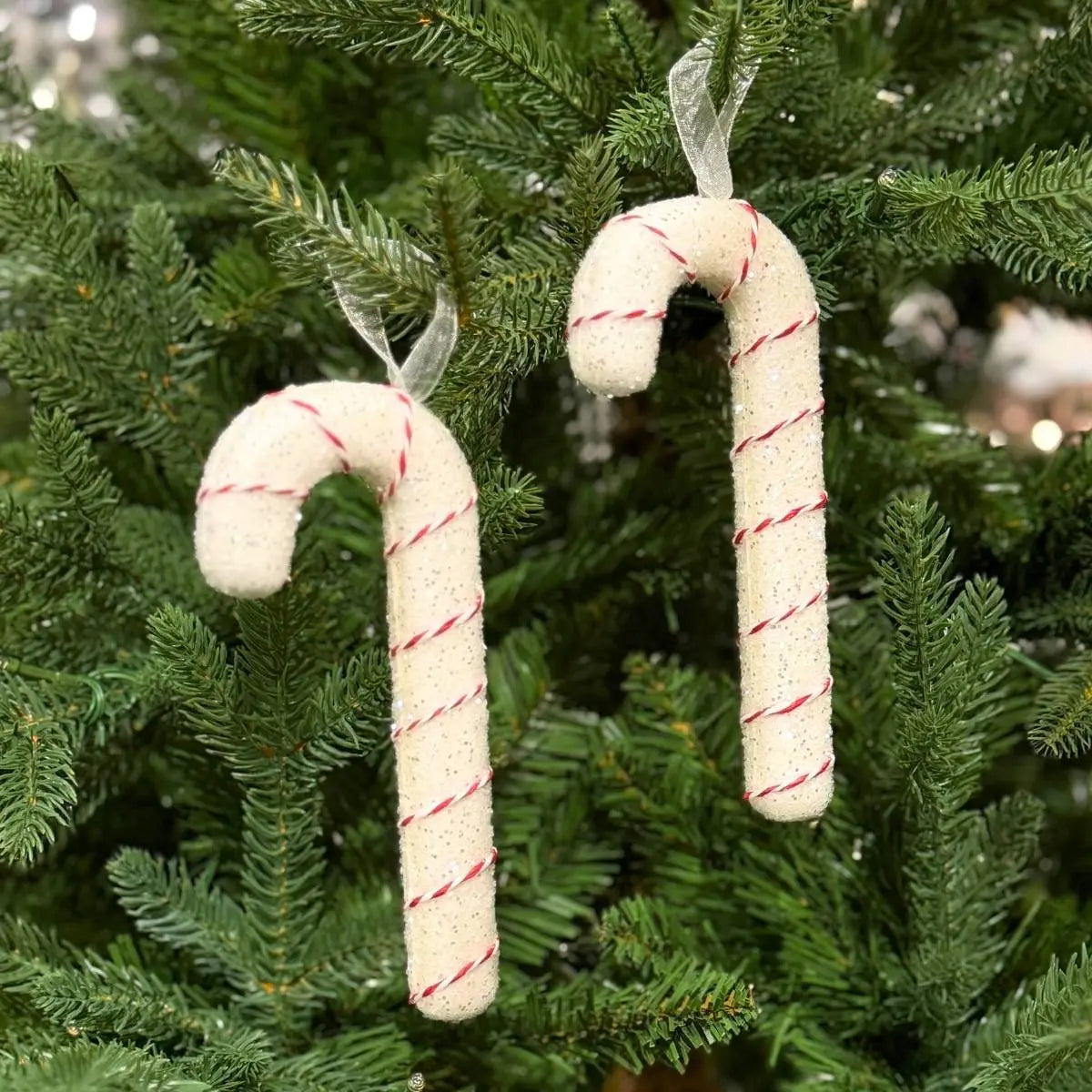 Candyland Hanging Candy Cane B-Speckled Space