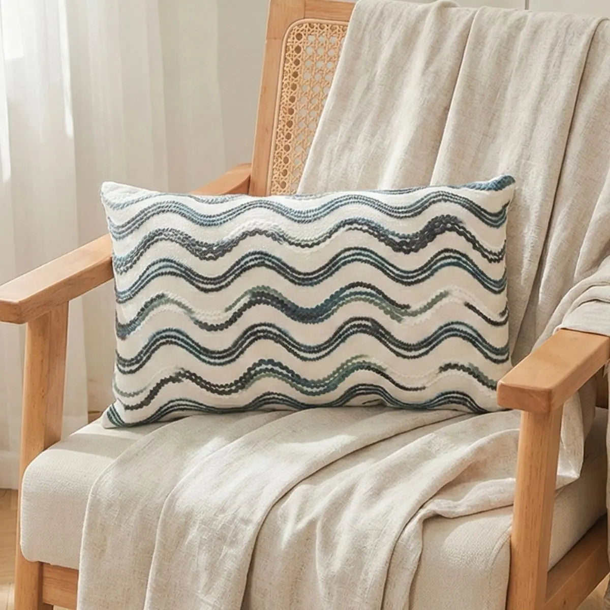 Crista Blue Cushion Cover E Speckled Space