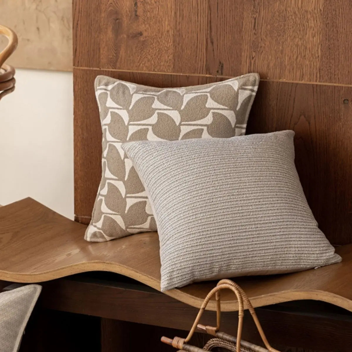 Garret Brown Cushion Cover A Speckled Space