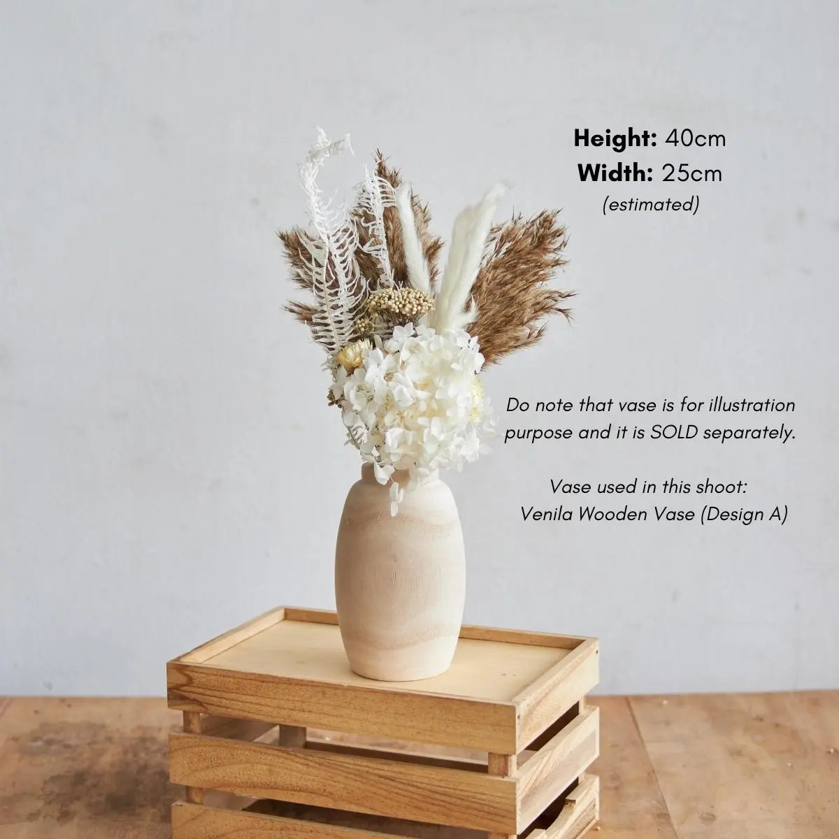 Dried Floral Arrangement G Speckled Space