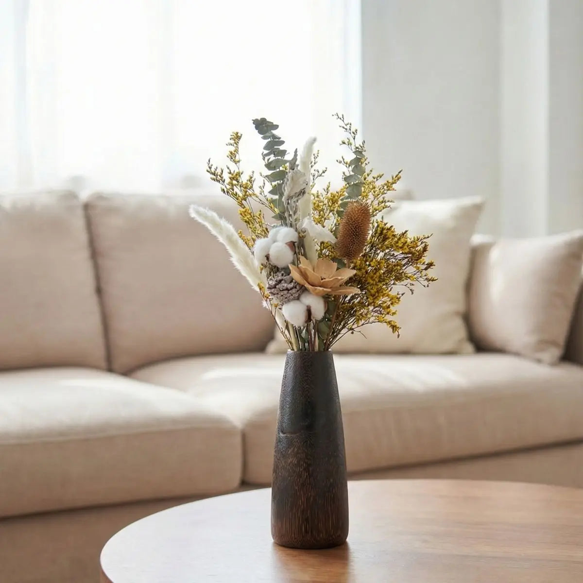 Dried Floral Arrangement H Speckled Space