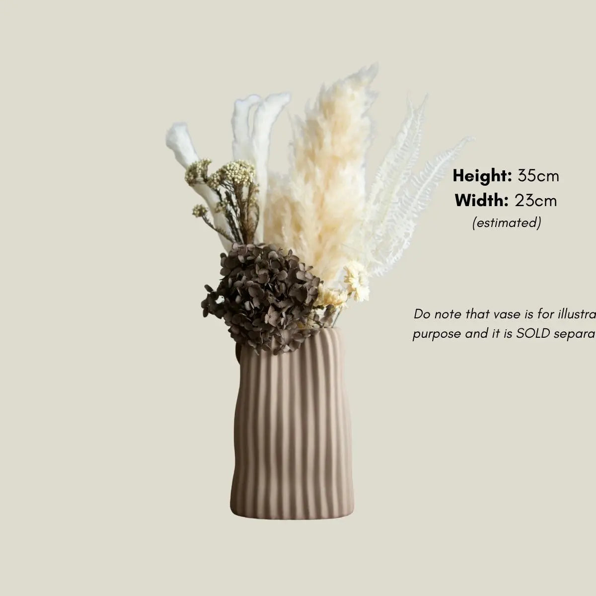 Dried Floral Arrangement I Speckled Space