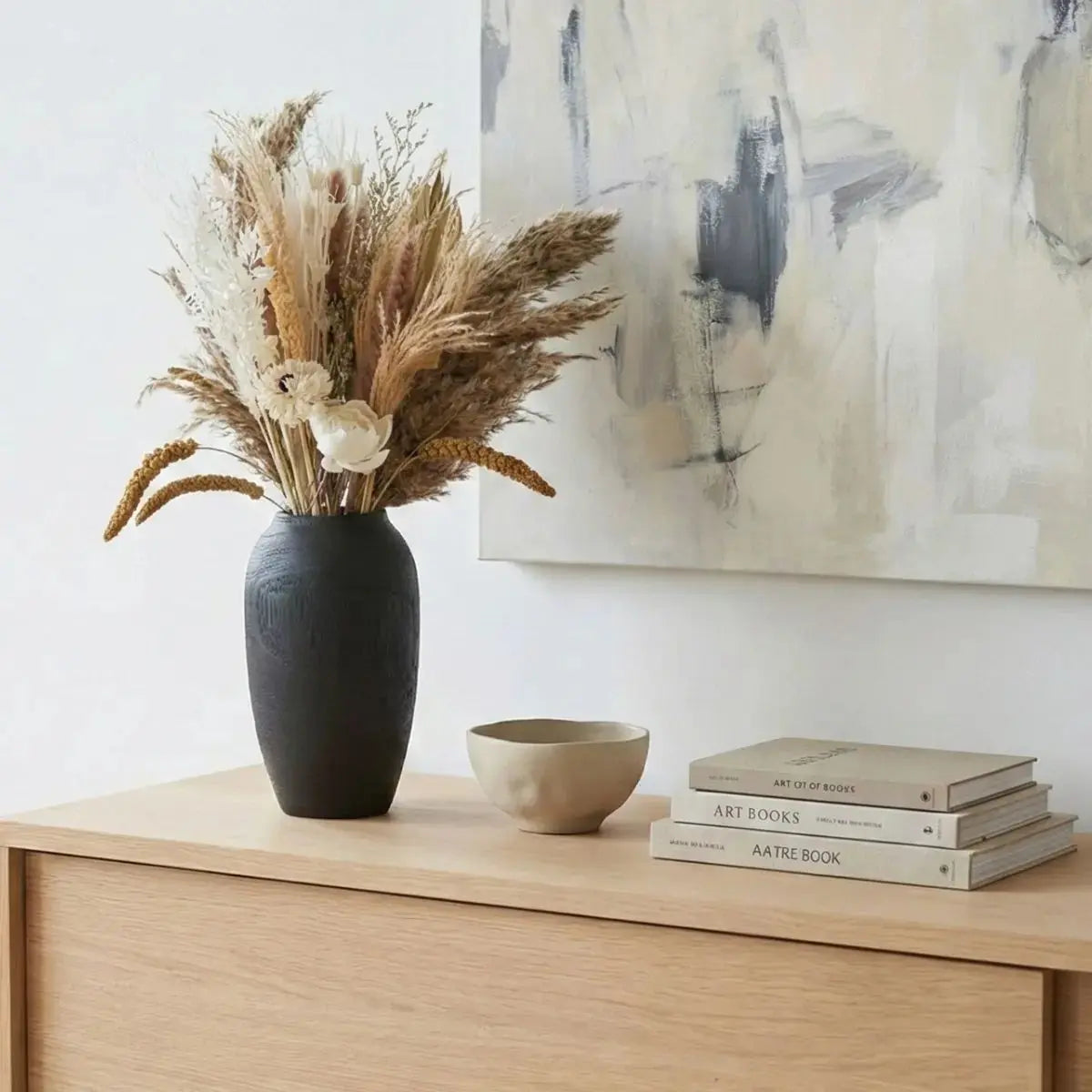 Dried Floral Pampas Arrangement E Speckled Space