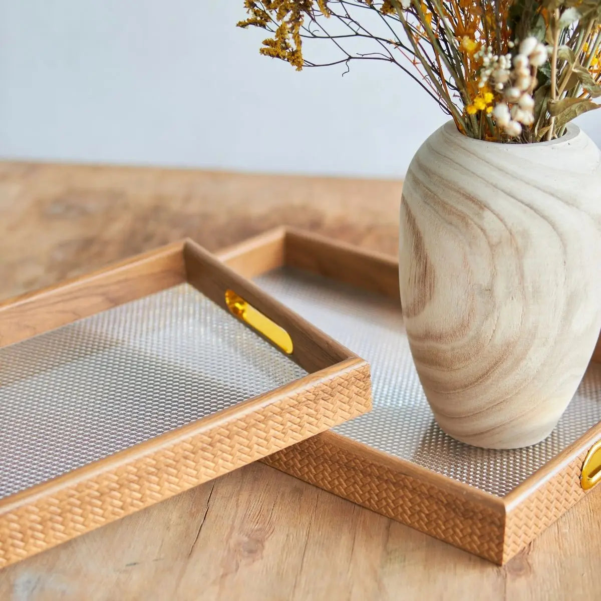 Kensington Acrylic Decorative Serving Tray Speckled Space