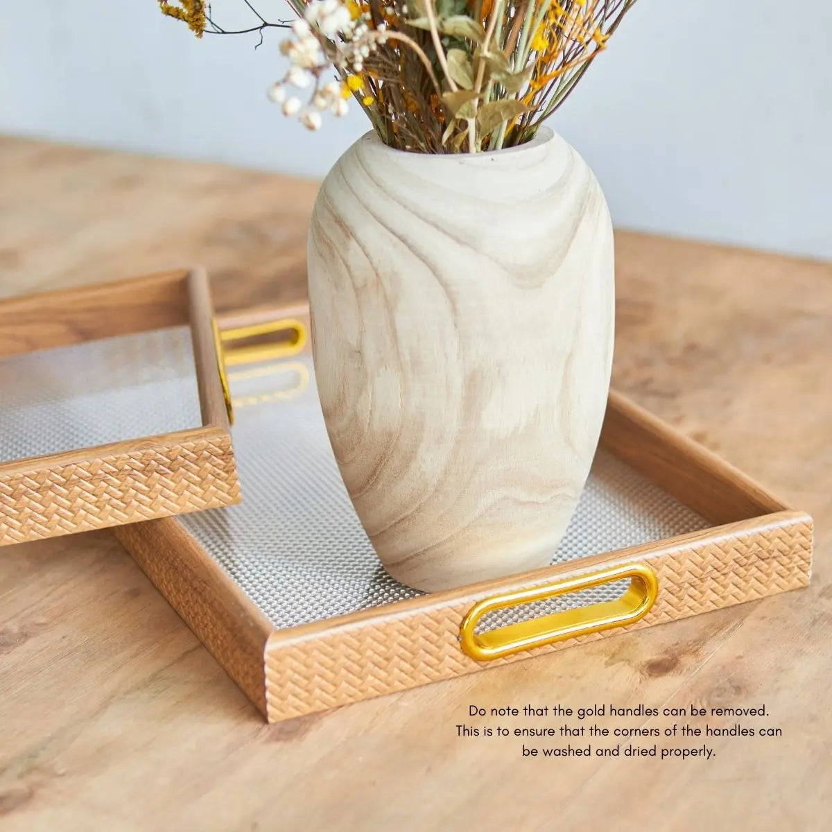 Kensington Acrylic Decorative Serving Tray Speckled Space