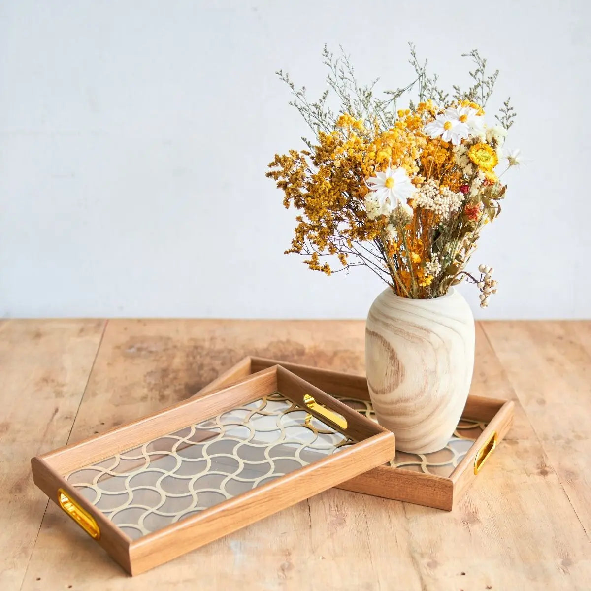 Milton Acrylic Decorative Serving Tray Speckled Space