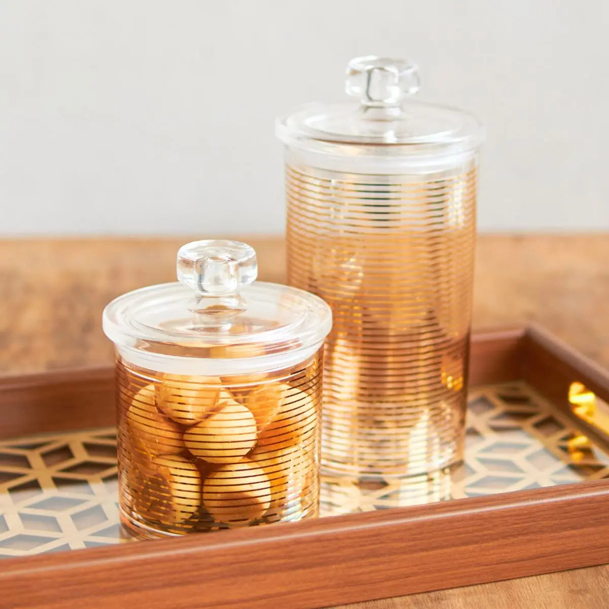 Camille Air Tight Acrylic Canister Speckled Space