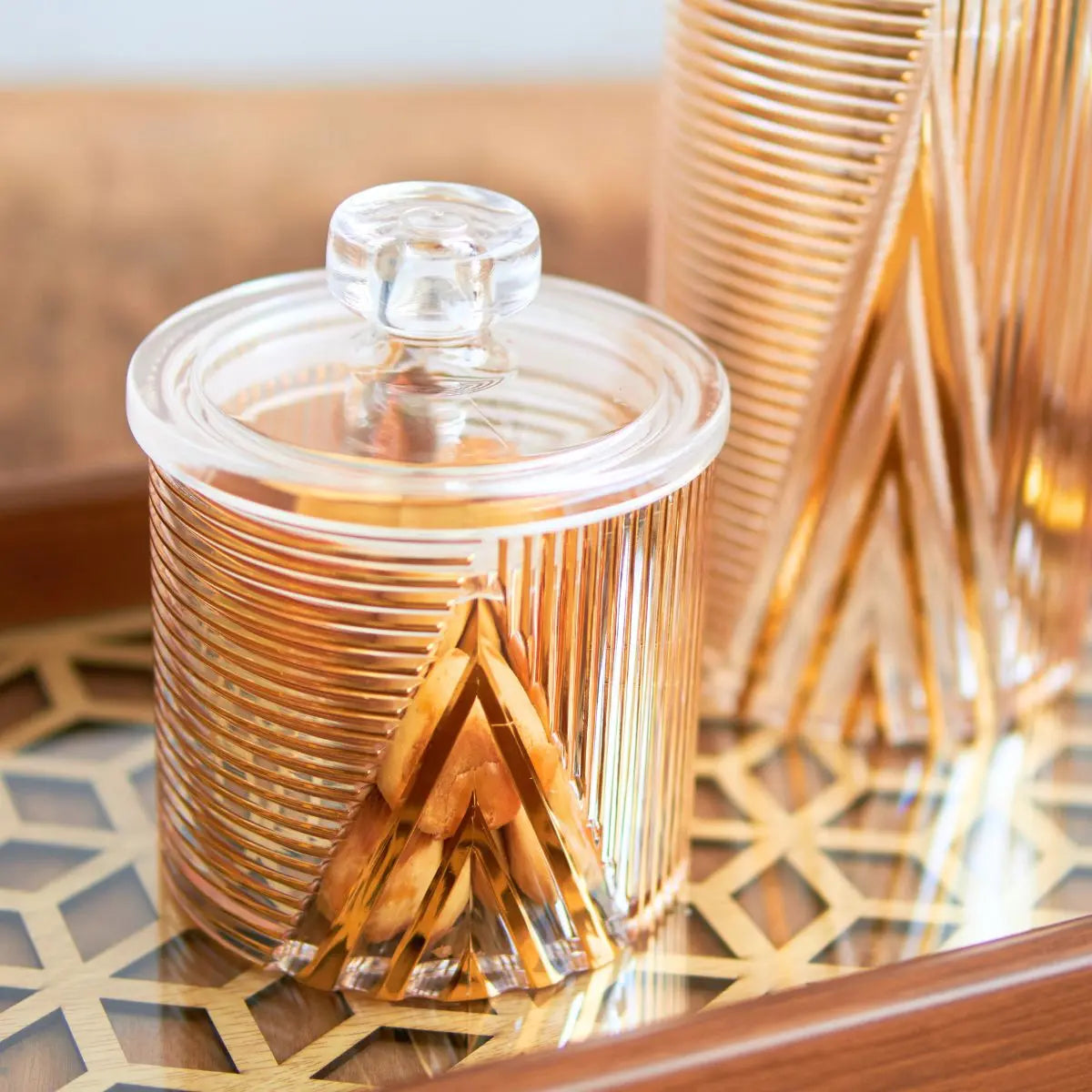 Denni Air Tight Acrylic Canister Speckled Space