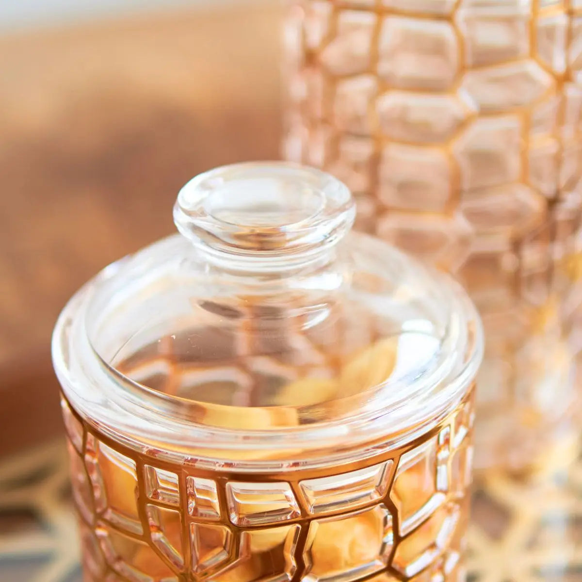 Eva Air Tight Acrylic Canister Speckled Space