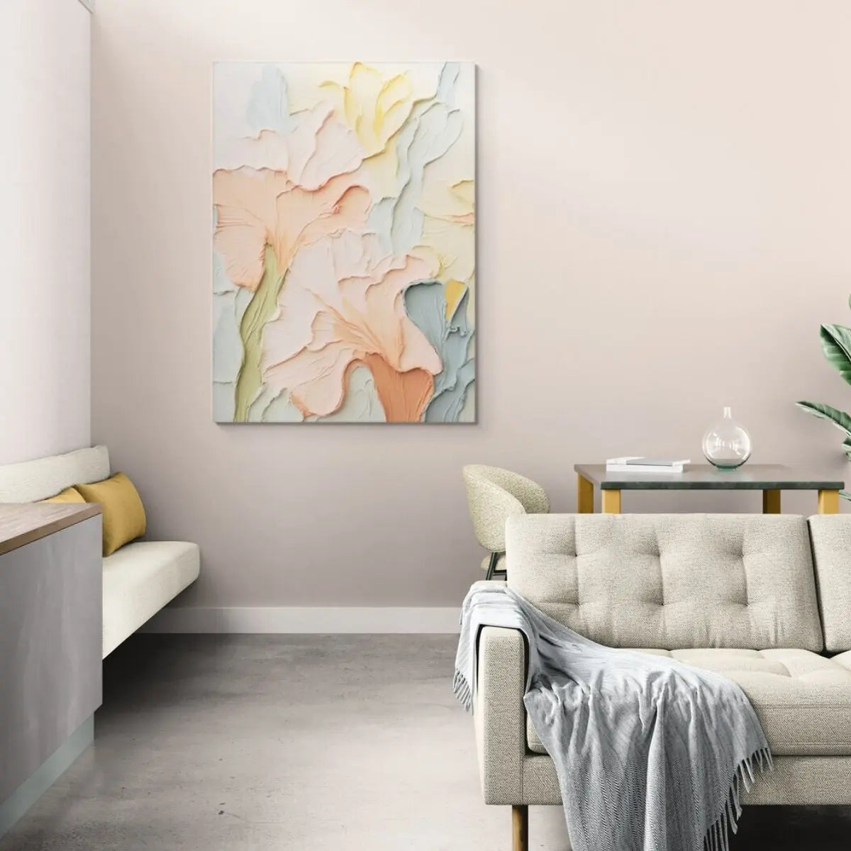 Pasoe Hand-Painted Wall Art-Speckled Space