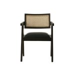 Jarett Rattan Chair with padded seat