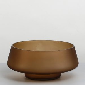 Rowe Decorative Frosted Glass Bowl