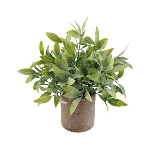 Small Potted Artificial Plant F