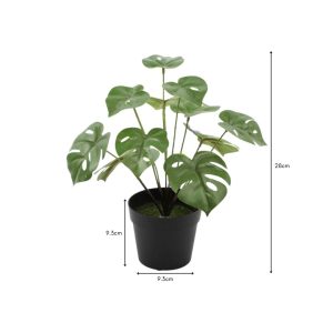 Small Artificial Monstera Plant