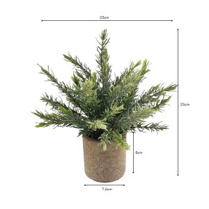 Small Potted Artificial Plant D