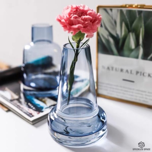 Leaya Translucent Glass Vase